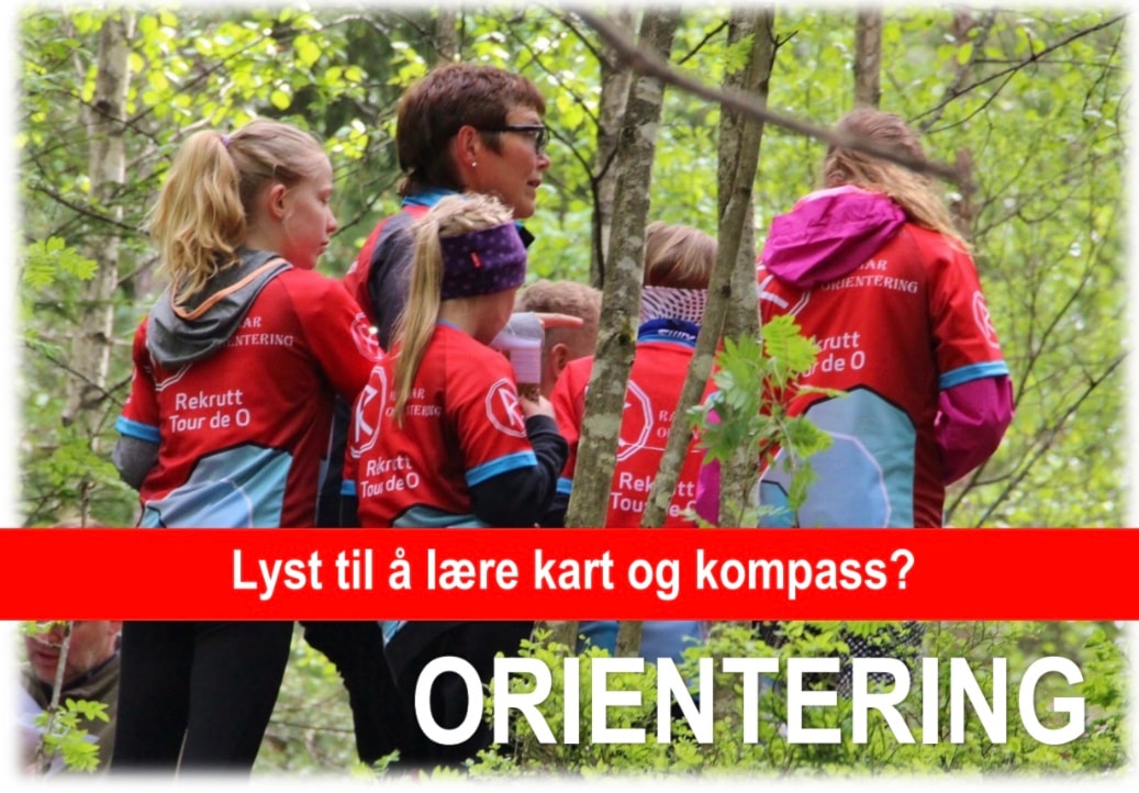 Orienteringstrening for 8-12 åringer